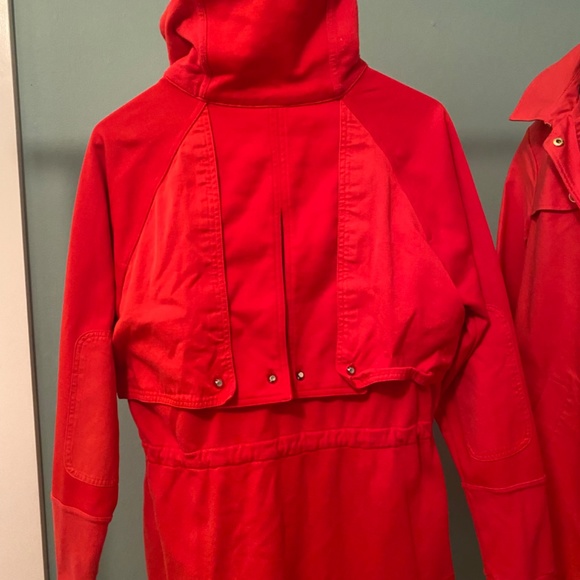 Marc by Marc Jacobs Red Cotton Jacket with Gold Buttons - Picture 3 of 4